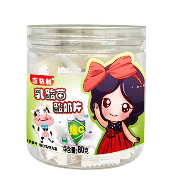  吉牯利乳酸菌酸奶片 維C