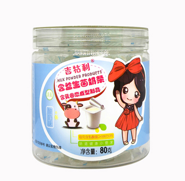  吉牯利含益生菌奶條 原味