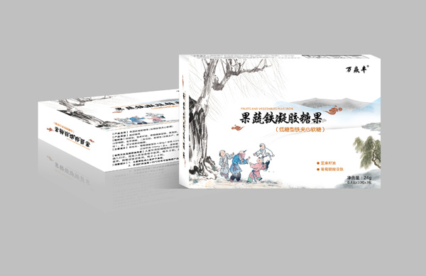  萬焱豐果蔬鐵凝膠糖果1