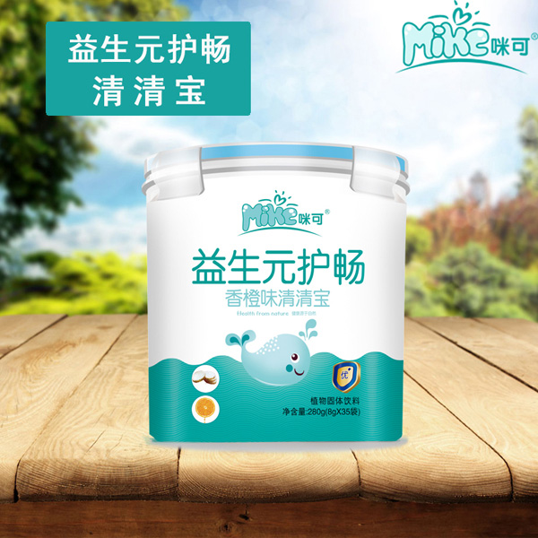  咪可益生元護(hù)暢香橙味清清寶-樂(lè)扣裝