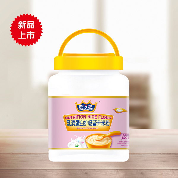  嬰之冠乳清蛋白護(hù)暢營養(yǎng)米粉