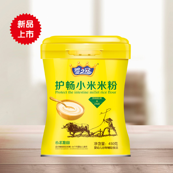  嬰之冠護(hù)暢小米米粉 小米淮山 聽裝