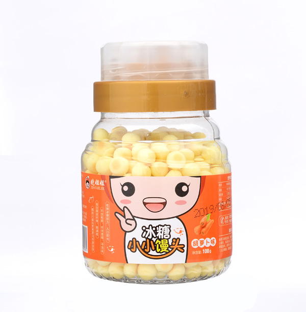   曉姐姐冰糖小小饅頭胡蘿卜味