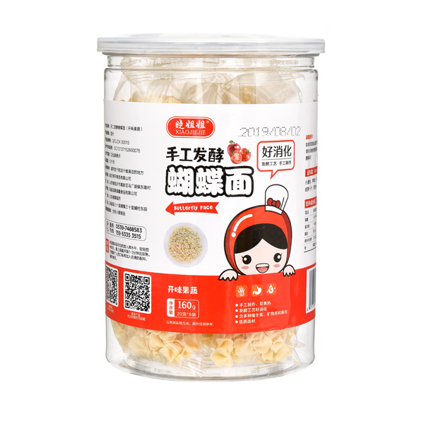 曉姐姐手工發(fā)酵果蔬蝴蝶面