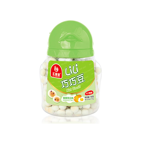  匯嬰寶卡通巧巧豆-蛋黃南瓜味