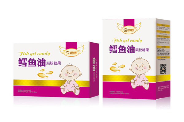  智慧熊鱈魚油凝膠糖果 盒裝