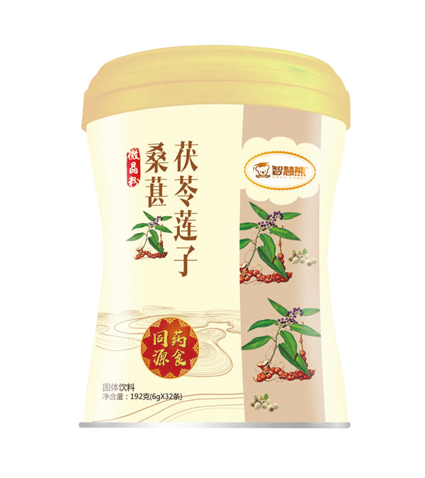  智慧熊茯苓蓮子桑葚微晶粉