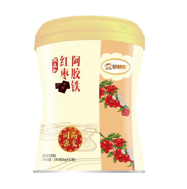 智慧熊阿膠鐵紅棗微晶粉
