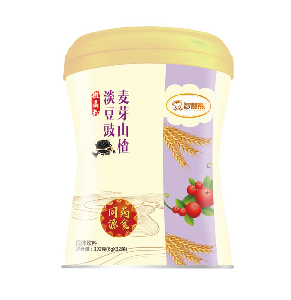  智慧熊麥芽山楂淡豆鼓微晶粉
