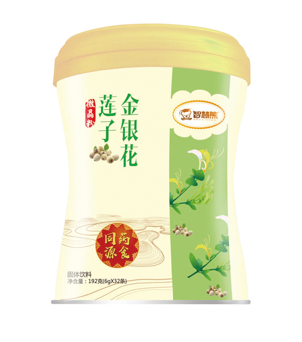  智慧熊金銀花蓮子微晶粉