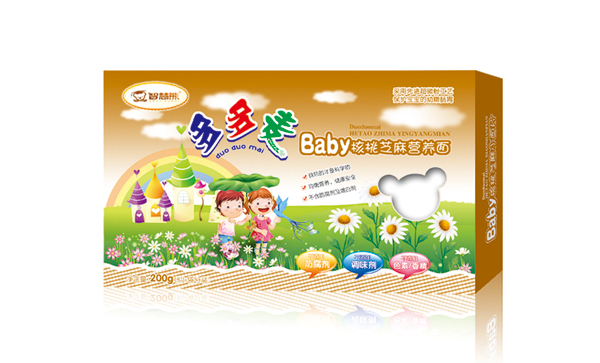  智慧熊多多麥Baby核桃芝麻營養(yǎng)面