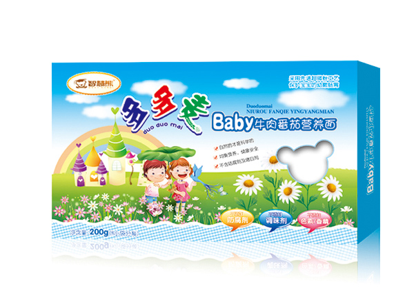  智慧熊多多麥Baby牛肉番茄營養(yǎng)面