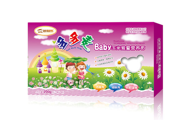  智慧熊多多麥Baby玉米紫薯營養(yǎng)面