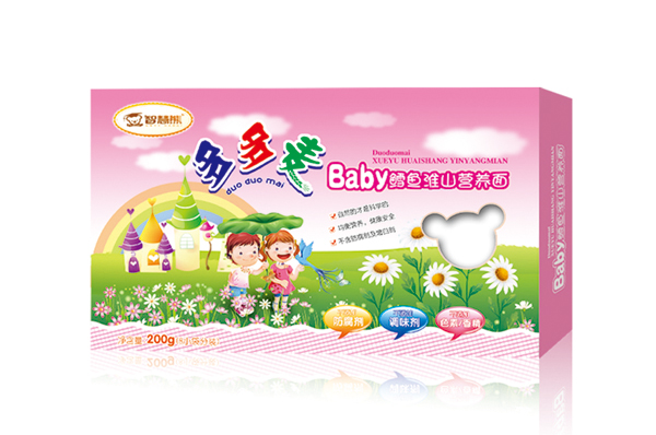  智慧熊多多麥Baby鱈魚淮山營養(yǎng)面