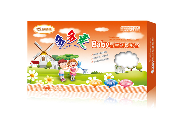  智慧熊多多麥Baby西蘭花菱形面