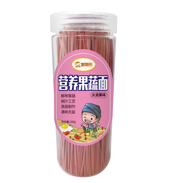  智慧熊營養(yǎng)果蔬面 火龍果味