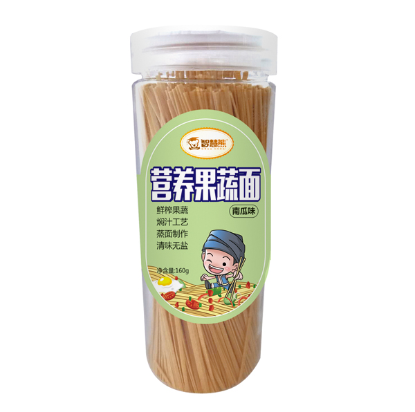  智慧熊營養(yǎng)果蔬面 南瓜味
