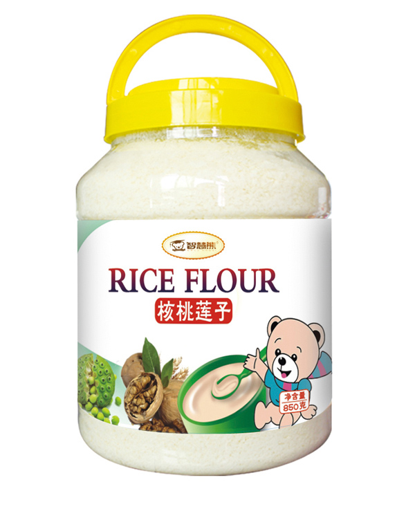  智慧熊核桃蓮子營養(yǎng)米粉