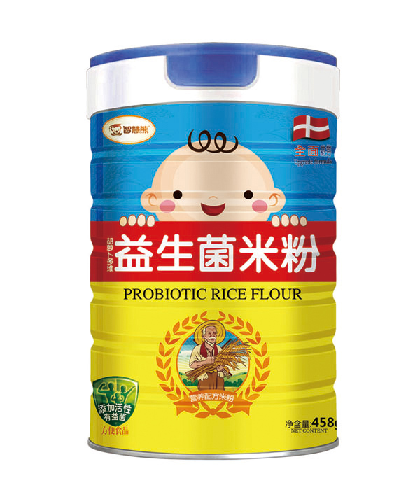  智慧熊胡蘿卜多維益生菌米粉 聽(tīng)裝