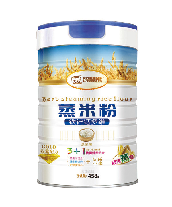  智慧熊蒸米粉-鈣鐵鋅多維 聽裝