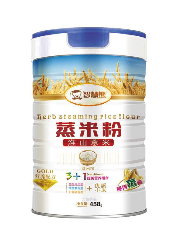  智慧熊蒸米粉-淮山薏米 聽裝
