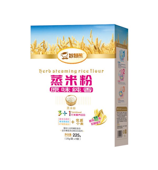  智慧熊蒸米粉-原味純香 盒裝