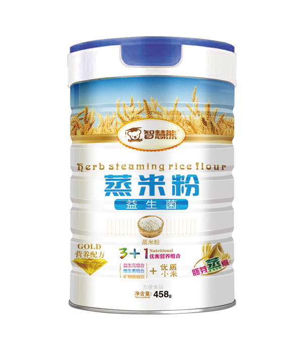  智慧熊蒸米粉-益生菌 聽裝