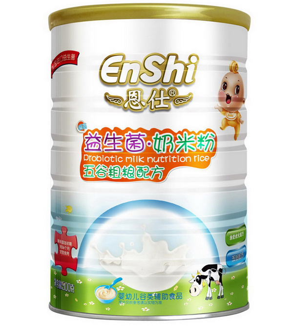  恩仕益生菌奶米粉五谷粗糧配方