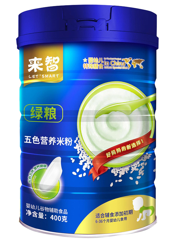 来智五色营养米粉 绿粮