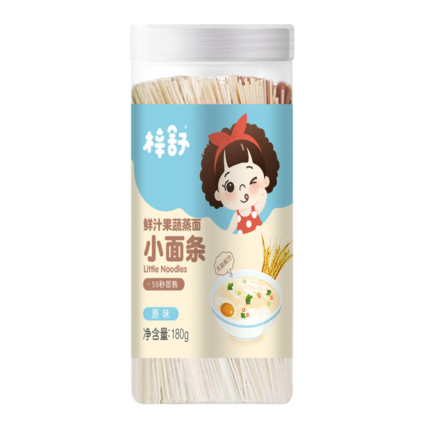  梓舒鮮汁果蔬蒸面小面條-原味