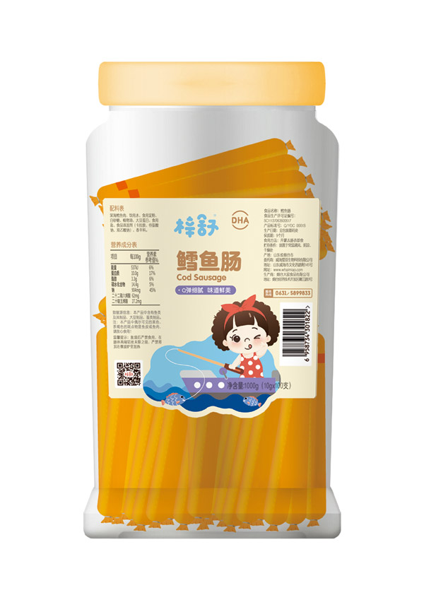  梓舒鱈魚腸（大）