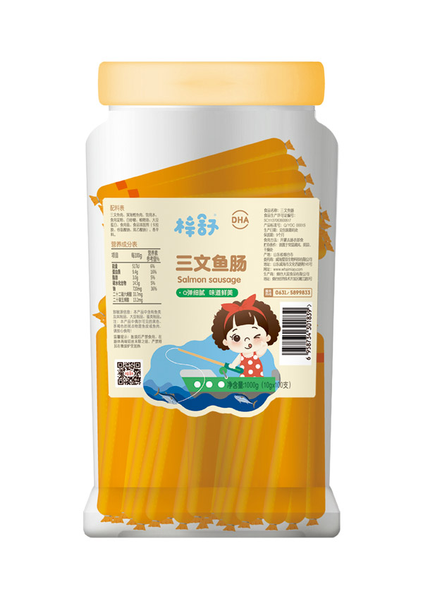  梓舒三文魚腸（大）