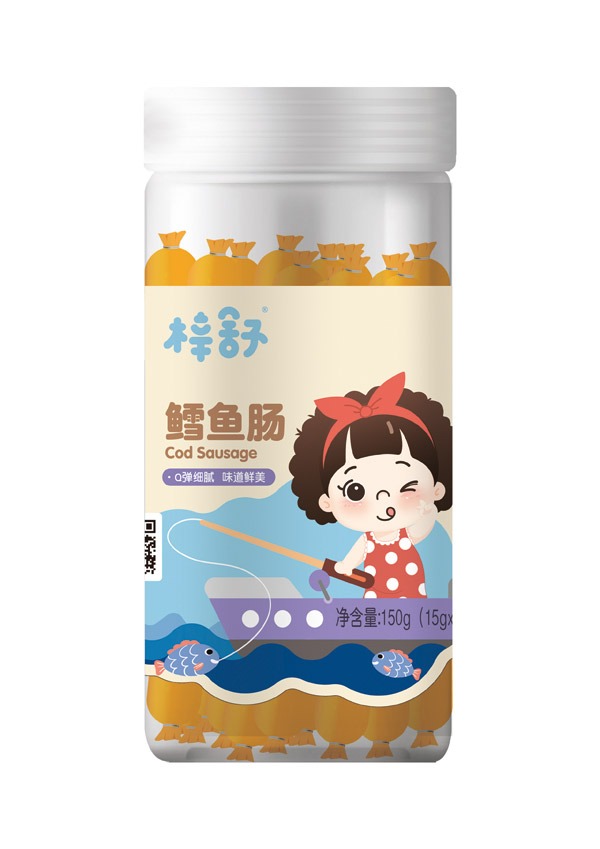  梓舒鱈魚腸（小）