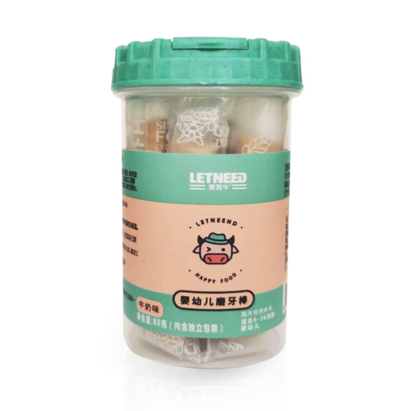  萊萊牛磨牙棒（牛奶）80g