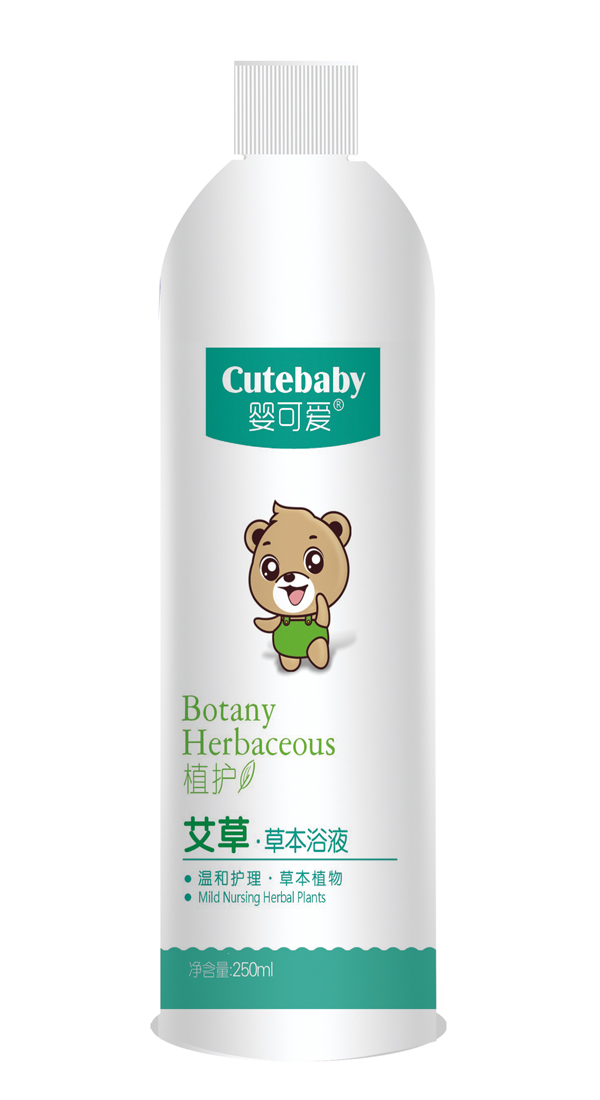  嬰可愛(ài)艾草草本浴液