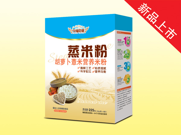  今福貝健蒸米粉-胡蘿卜薏米盒裝