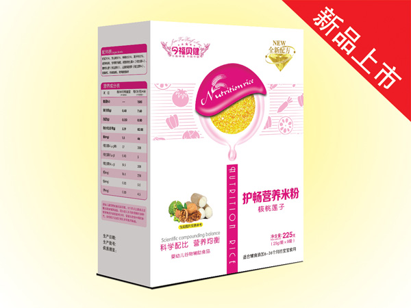 今福貝健護(hù)暢營(yíng)養(yǎng)米粉-核桃蓮子盒裝
