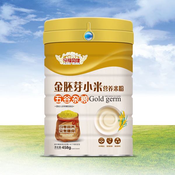  今福貝健金胚芽小米米粉聽裝-五谷雜糧