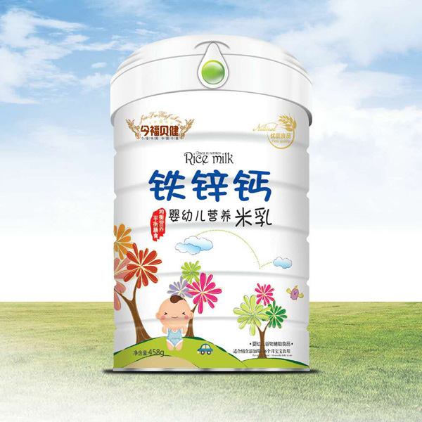  今福貝健嬰幼兒營(yíng)養(yǎng)米乳聽(tīng)裝（鐵鋅鈣）