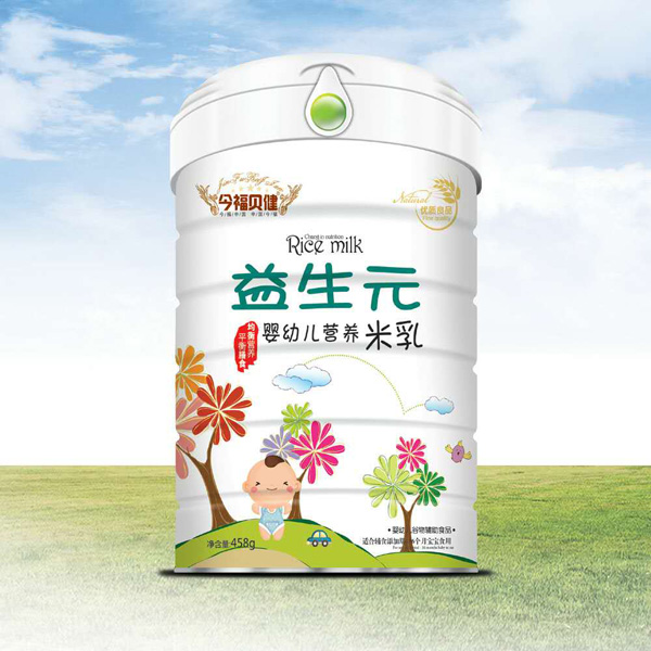  今福貝健嬰幼兒營(yíng)養(yǎng)米乳聽(tīng)裝（益生元）