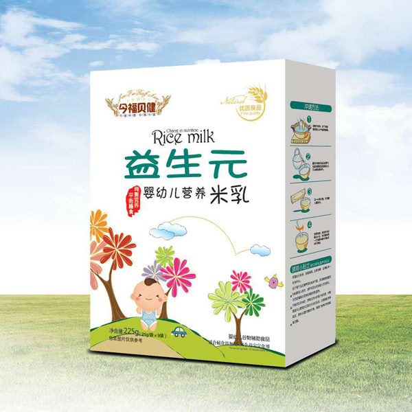  今福貝健嬰幼兒營(yíng)養(yǎng)米乳盒裝（益生元）