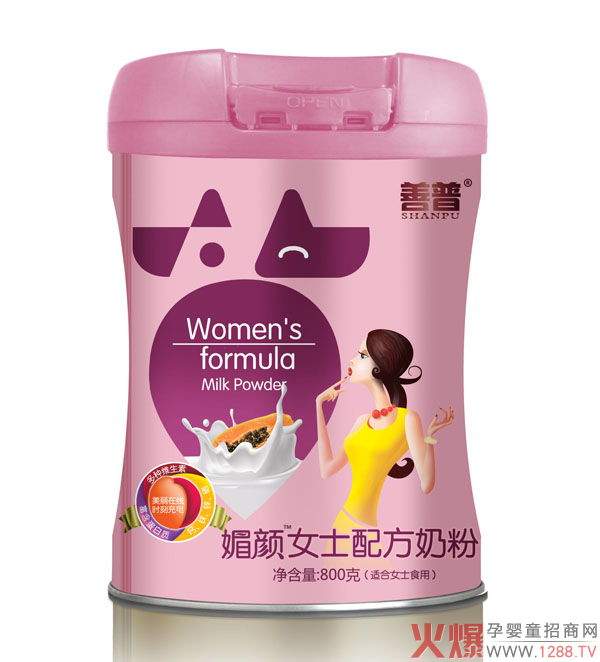 善普媚颜女士配方奶粉产品图.jpg