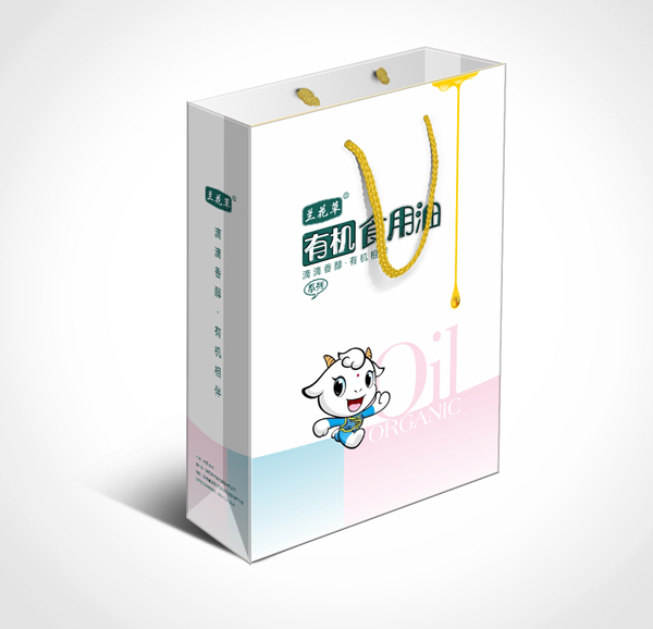   蘭花草有機(jī)食用油禮盒袋2