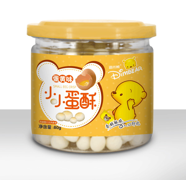   迪米熊小小蛋酥-蛋黃味