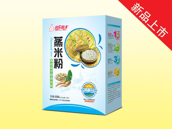 倍樂媽咪蒸米粉盒裝225克（葛根蓮子）
