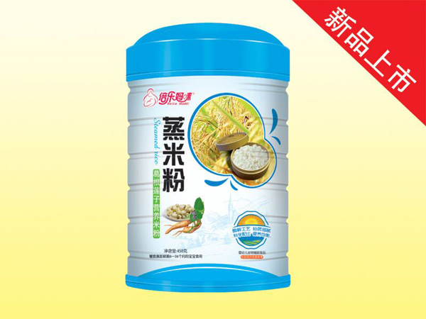   倍樂媽咪蒸米粉鐵聽458克（葛根蓮子）
