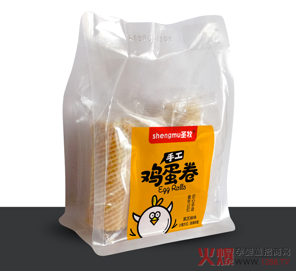 圣牧手工鸡蛋卷 包装升级口味多样