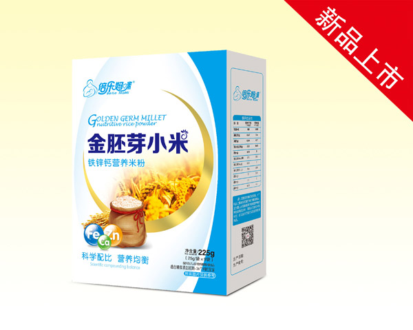   倍樂媽咪金胚芽小米營養(yǎng)米粉（鐵鋅鈣）盒裝