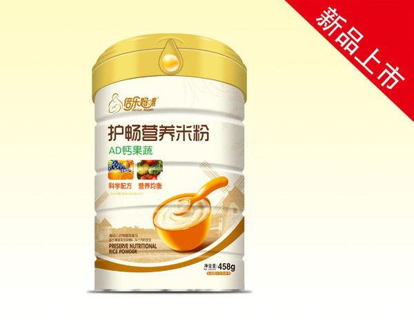  倍樂媽咪護(hù)暢米粉（AD鈣果蔬）桶裝