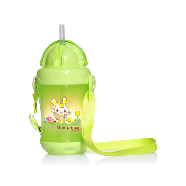 媽咪王子高級背帶水壺260ml 綠色.jpg